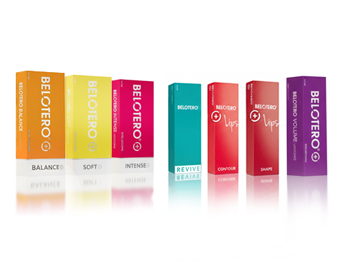 Belotero hyaluronsäurefiller kollektion