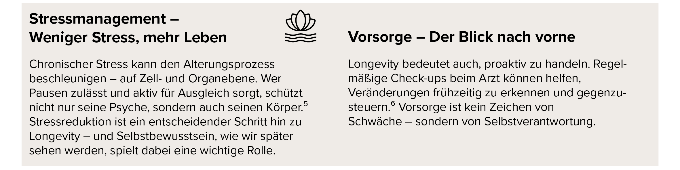Stressmanagement & Vorsorge